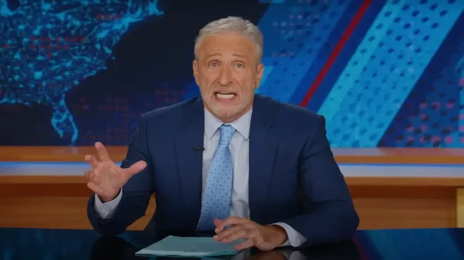 Jon Stewart in The Daily Show